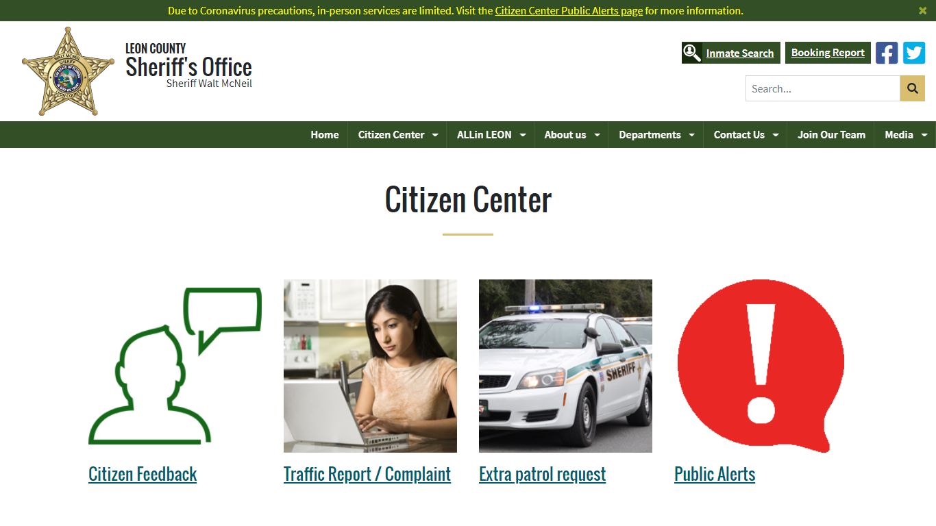 Leon County Sheriff's Office > Citizen Center